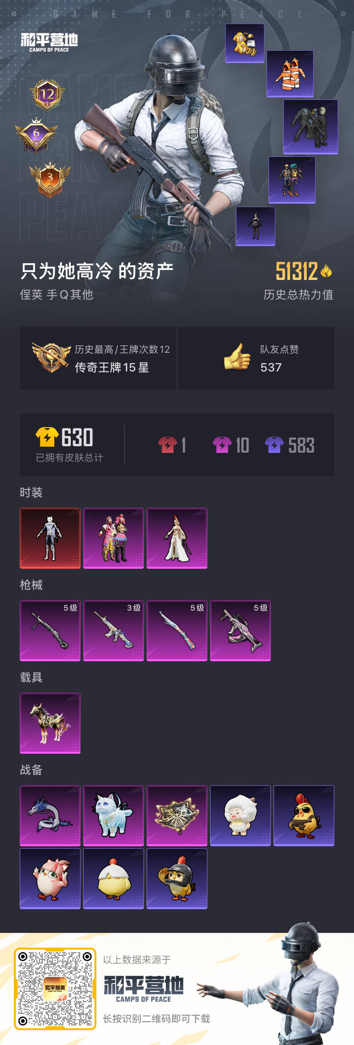 HPSJ3371324和平精英账号详情图3 HPSJ3371324和平精英账号详情图3