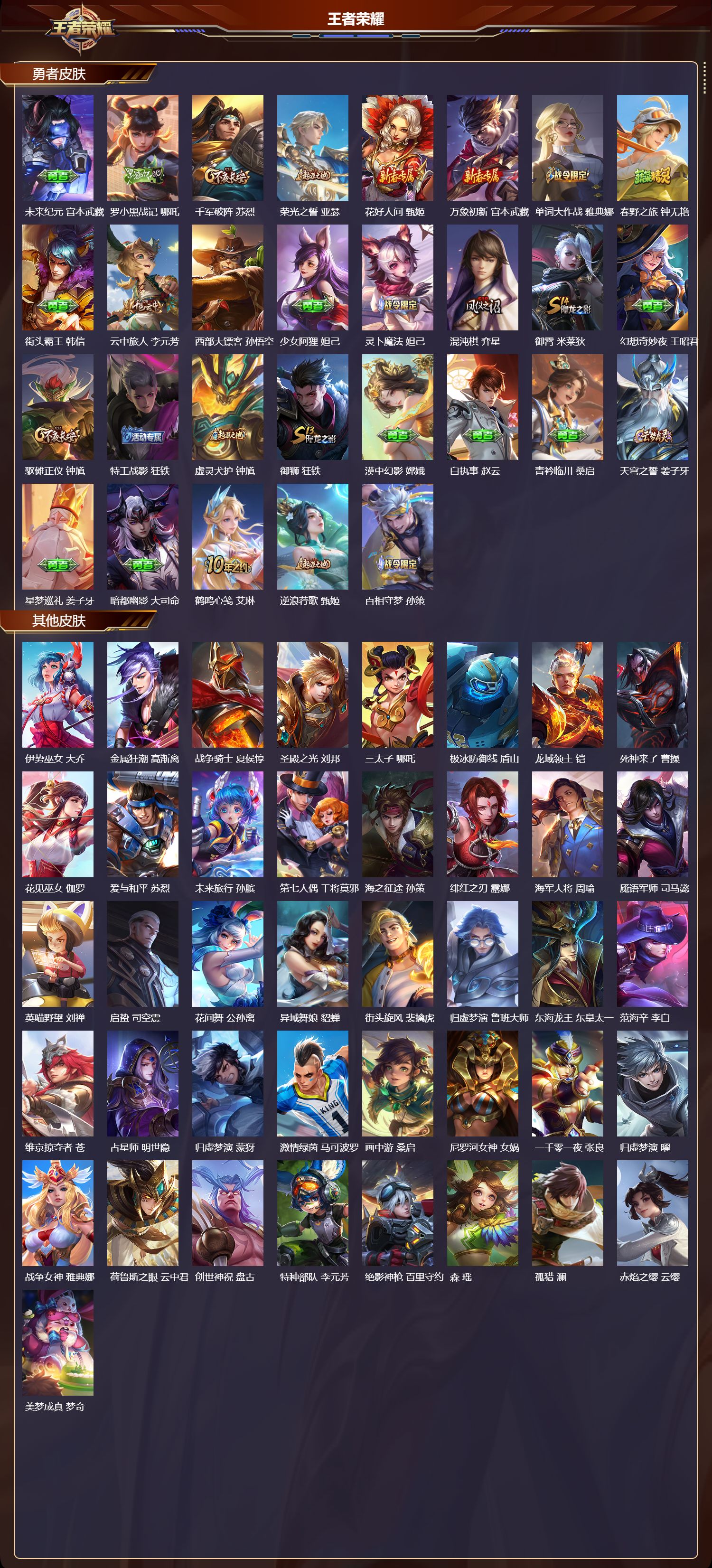 WZMK3348573王者荣耀账号详情图4 WZMK3348573王者荣耀账号详情图4