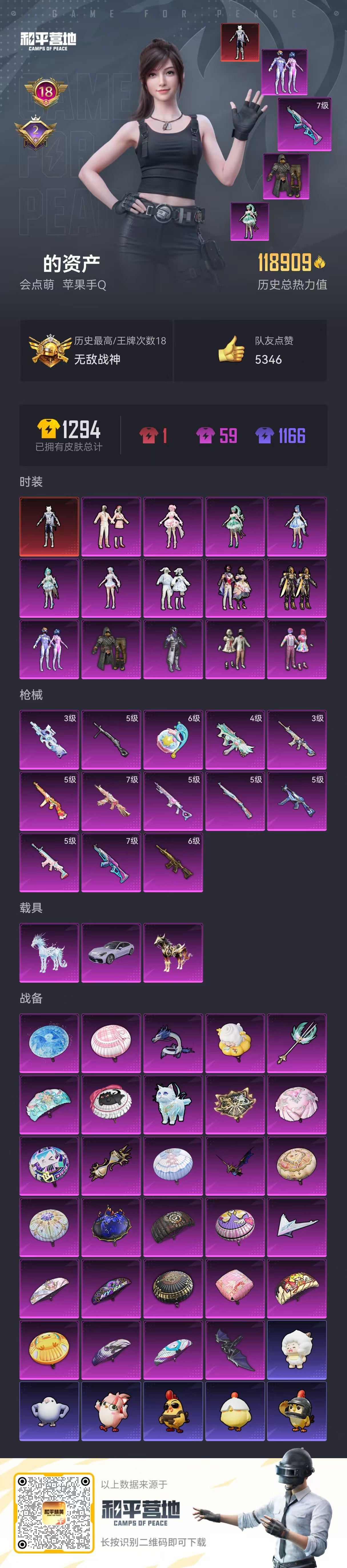 HPSJ3375199和平精英账号详情图3 HPSJ3375199和平精英账号详情图3