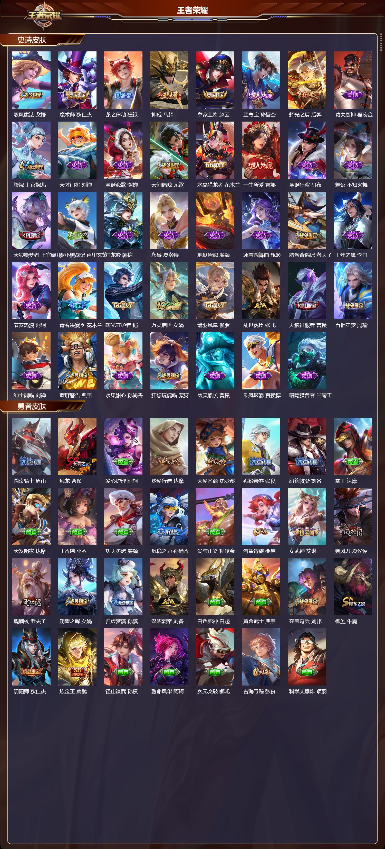 WZMK3351799王者荣耀账号详情图3 WZMK3351799王者荣耀账号详情图3