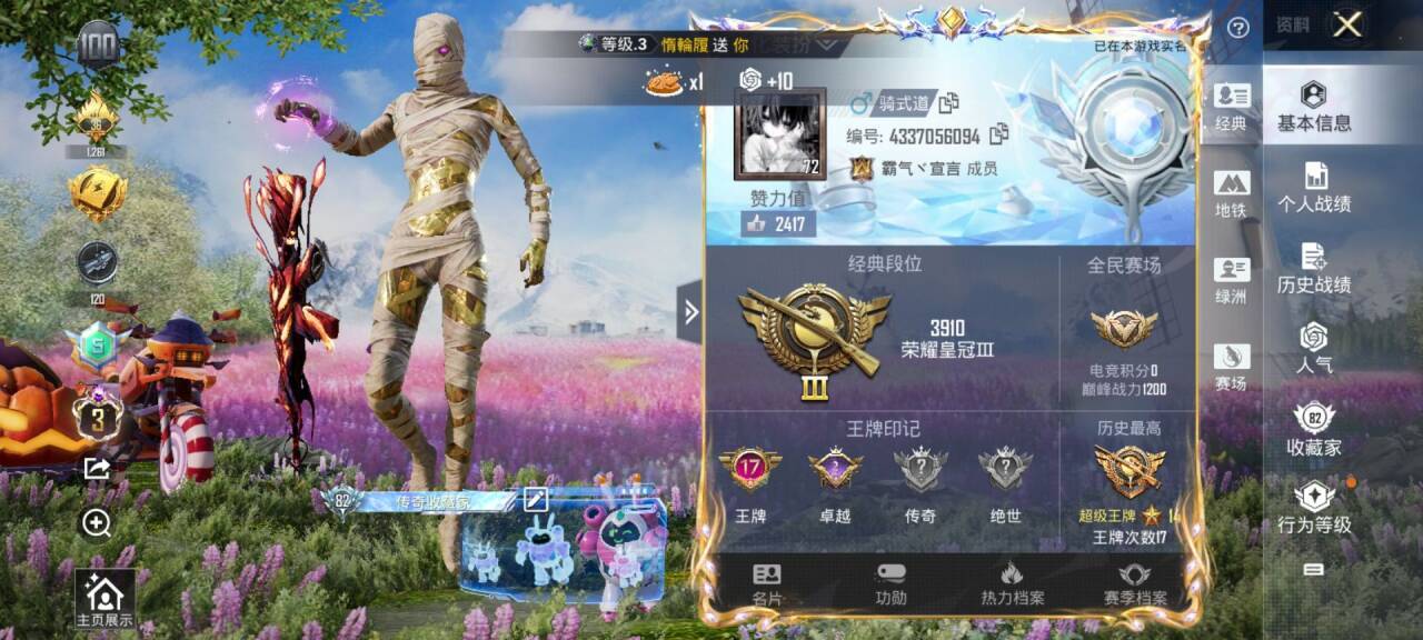 HPSJ3372681和平精英账号详情图2 HPSJ3372681和平精英账号详情图2