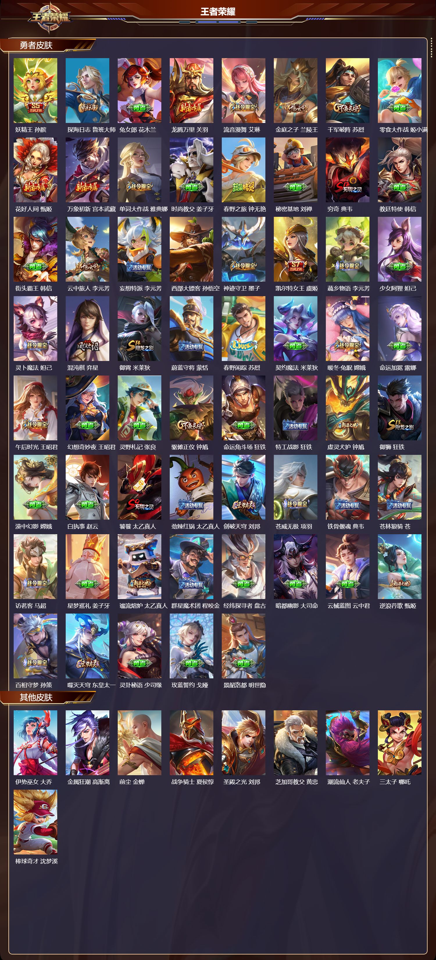 WZMK3367852王者荣耀账号详情图5