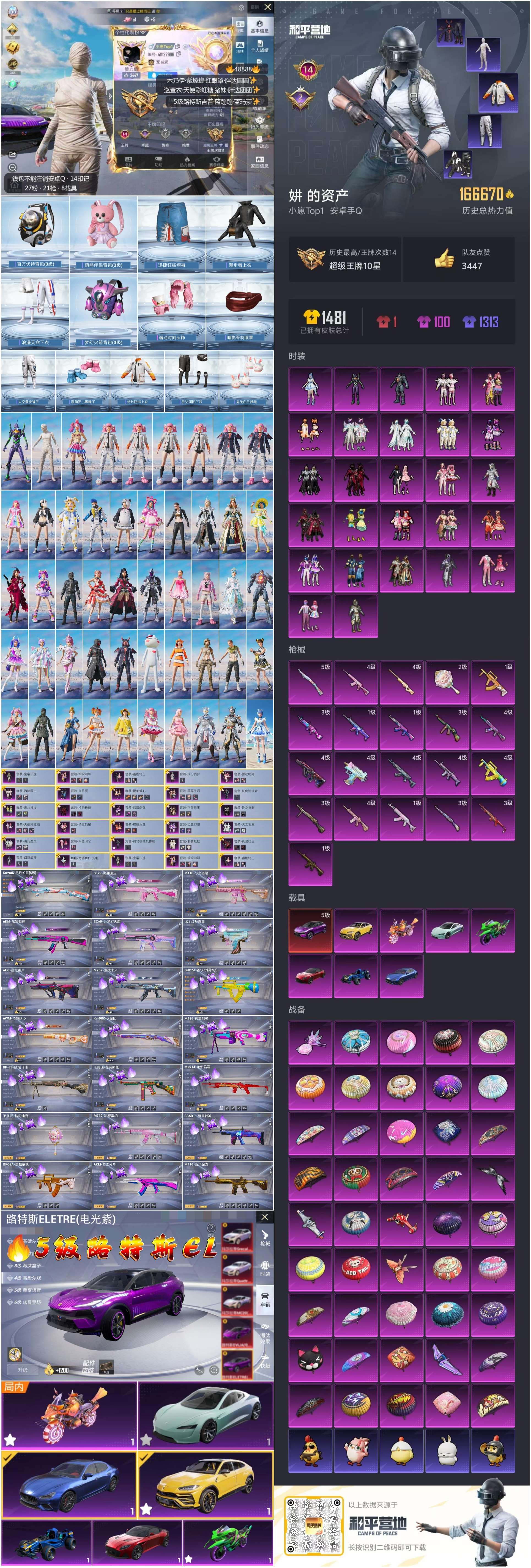 HPSJ3376571和平精英账号详情图4 HPSJ3376571和平精英账号详情图4