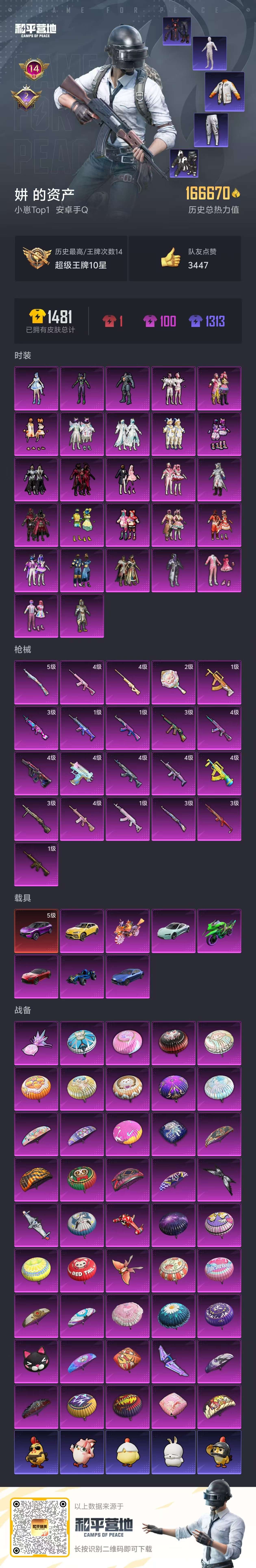 HPSJ3376571和平精英账号详情图3 HPSJ3376571和平精英账号详情图3