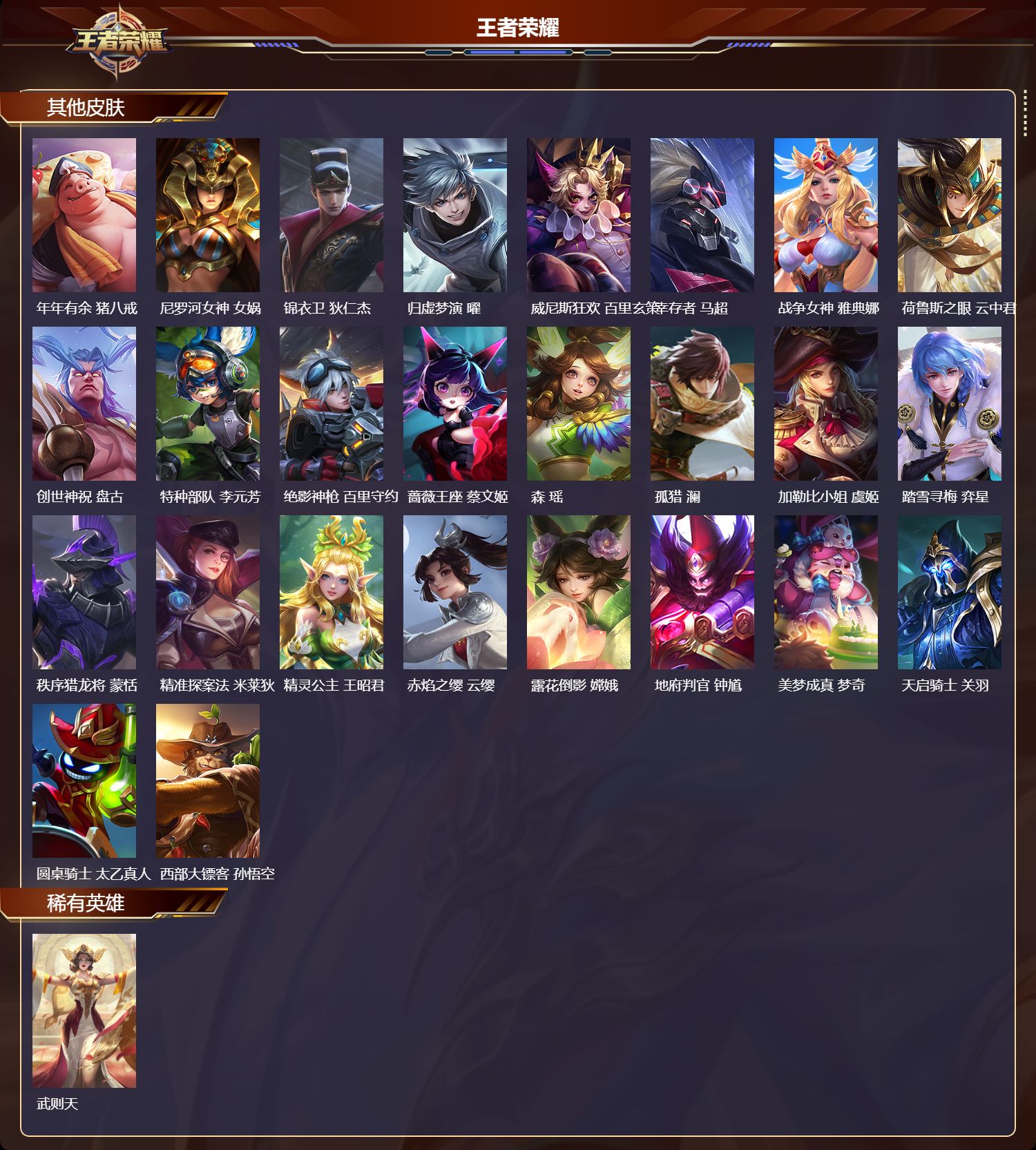 WZMK3353761王者荣耀账号详情图5