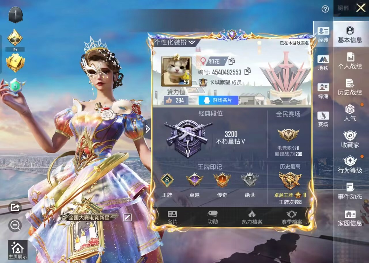 HPSJ3377422和平精英账号详情图2 HPSJ3377422和平精英账号详情图2