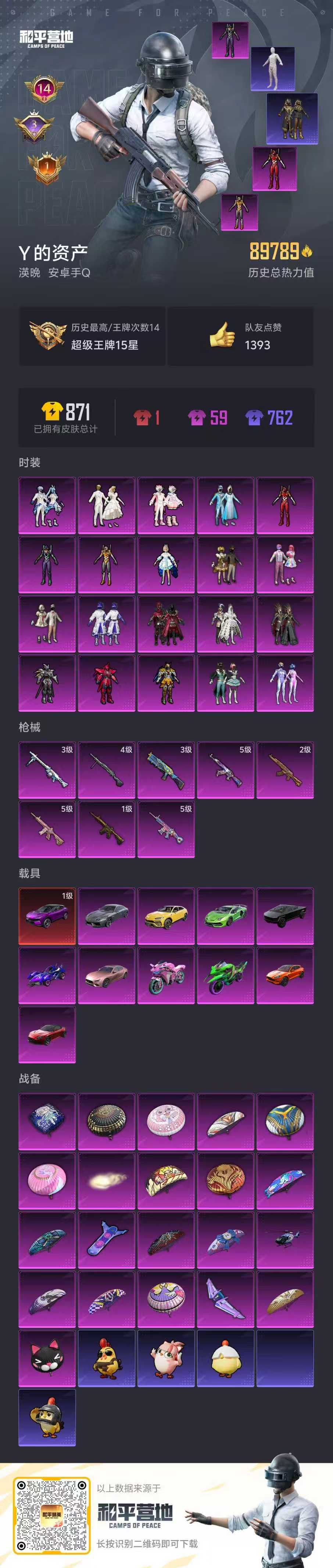 HPSJ3374150和平精英账号详情图4 HPSJ3374150和平精英账号详情图4