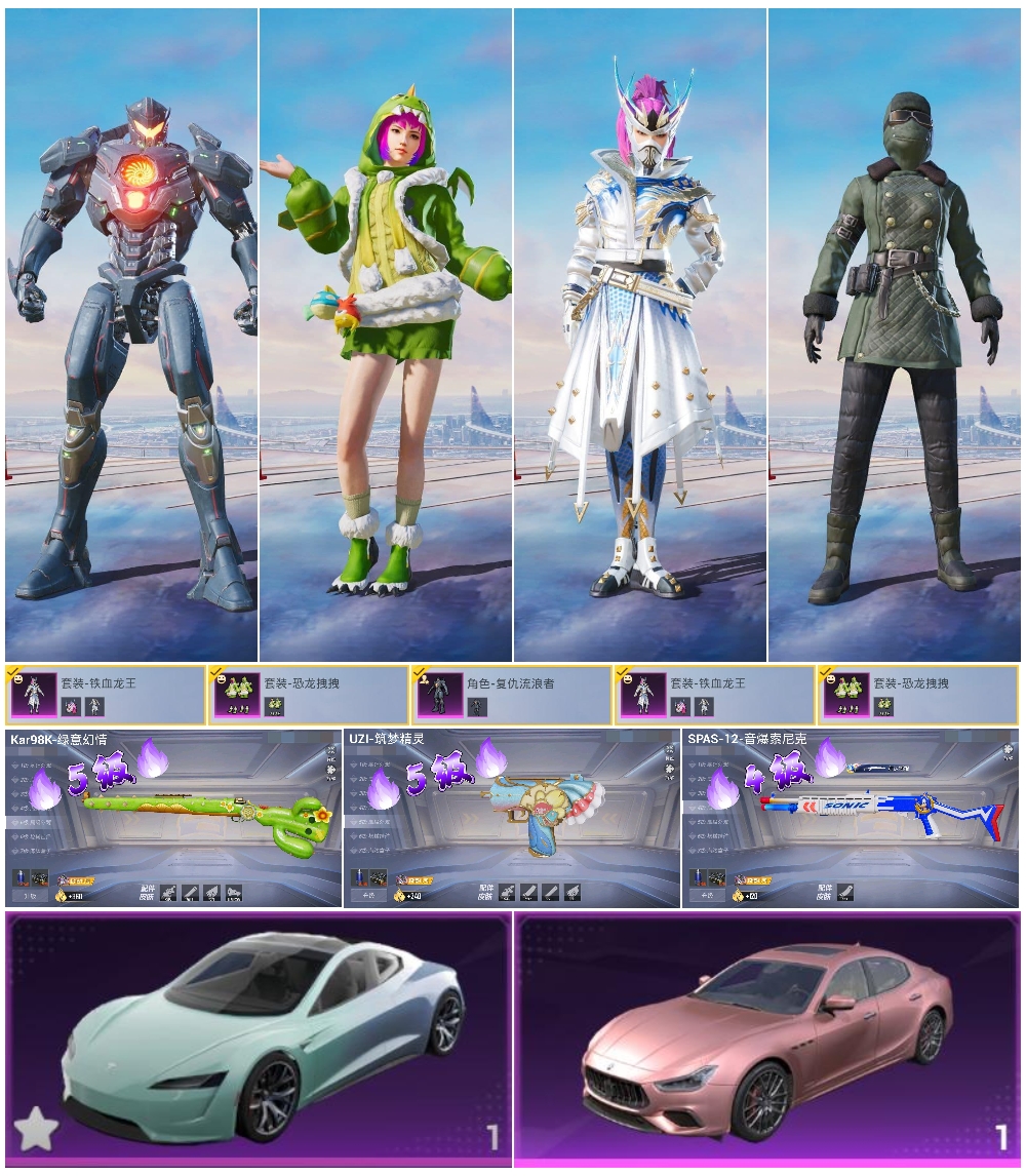 HPSJ3378524和平精英账号详情图4 HPSJ3378524和平精英账号详情图4