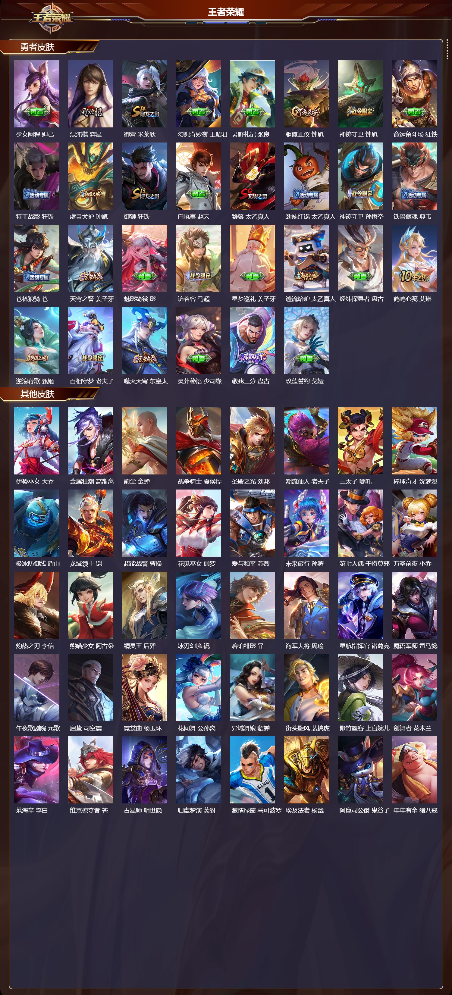 WZMK3356017王者荣耀账号详情图5 WZMK3356017王者荣耀账号详情图5