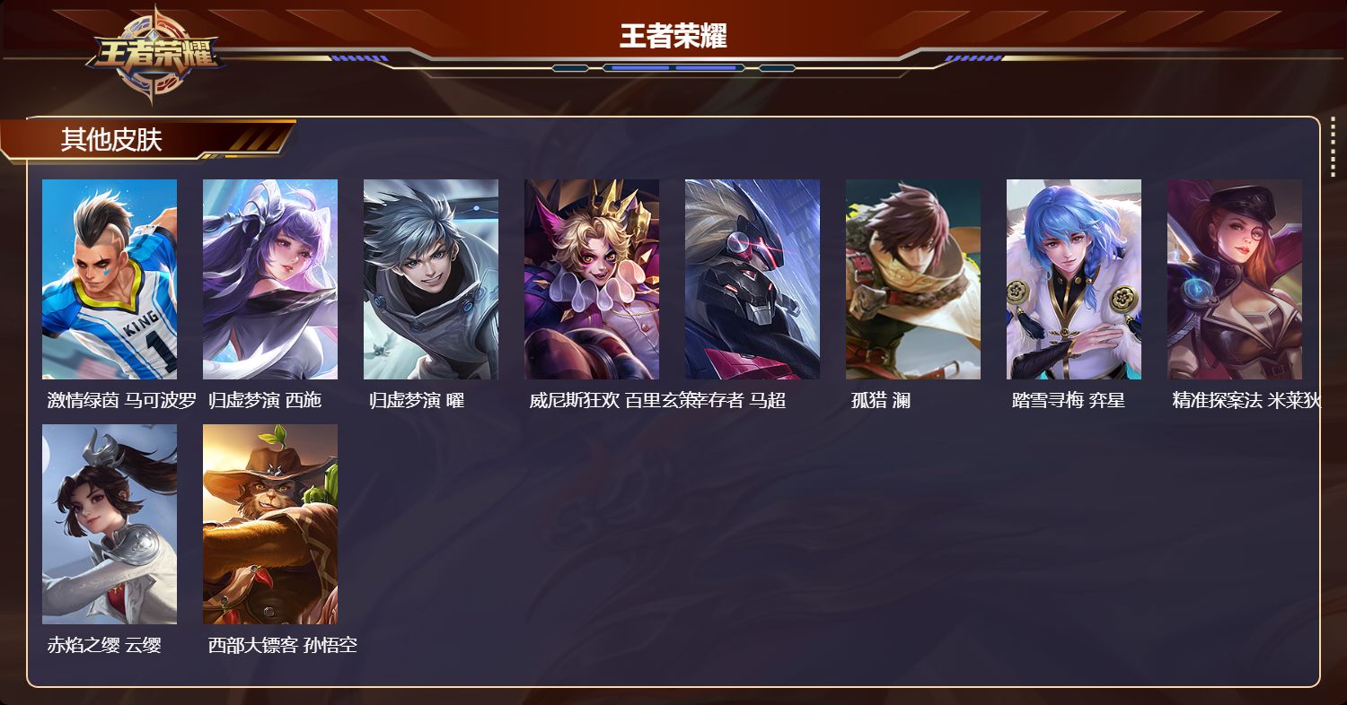 WZMK3356016王者荣耀账号详情图4 WZMK3356016王者荣耀账号详情图4