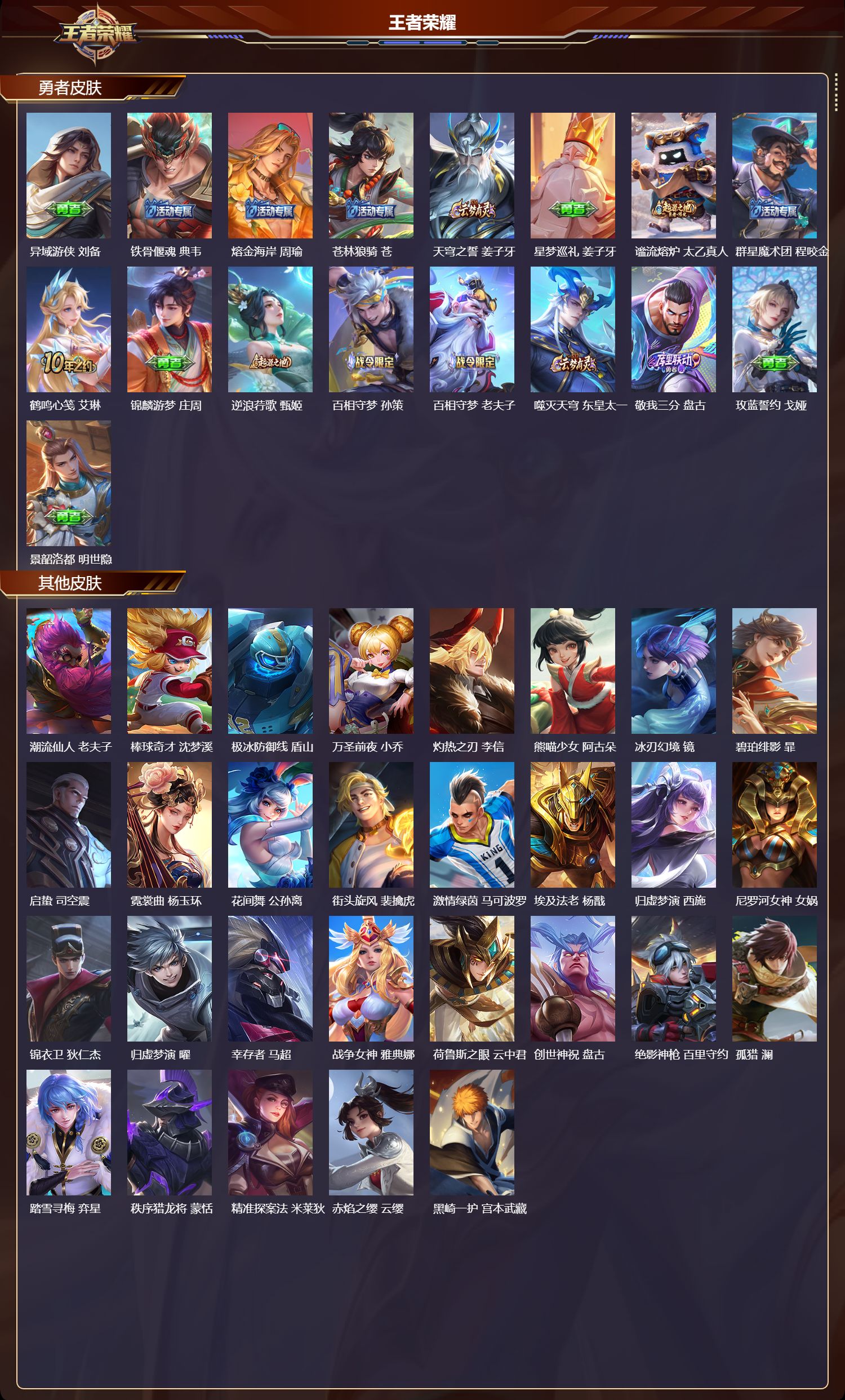 WZMK3356011王者荣耀账号详情图4 WZMK3356011王者荣耀账号详情图4