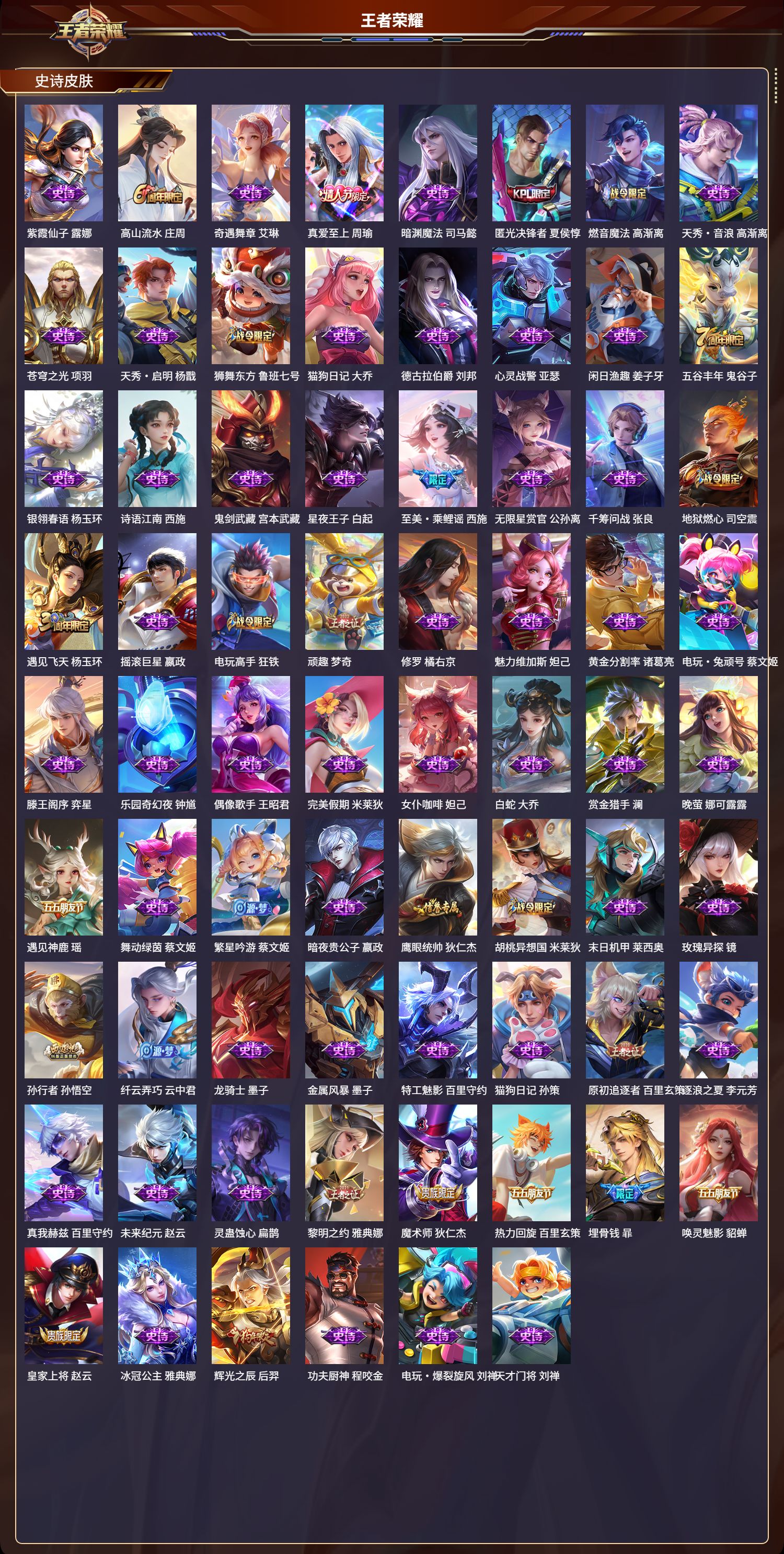 WZQM3371411王者荣耀账号详情图3