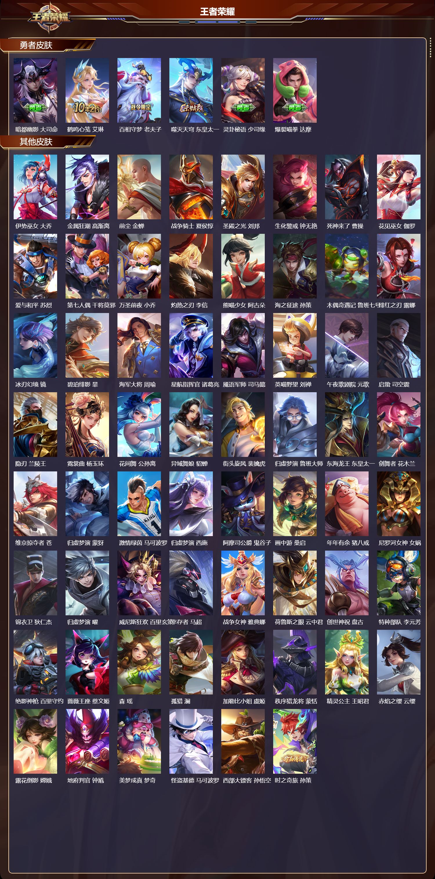 WZMK3356009王者荣耀账号详情图5 WZMK3356009王者荣耀账号详情图5