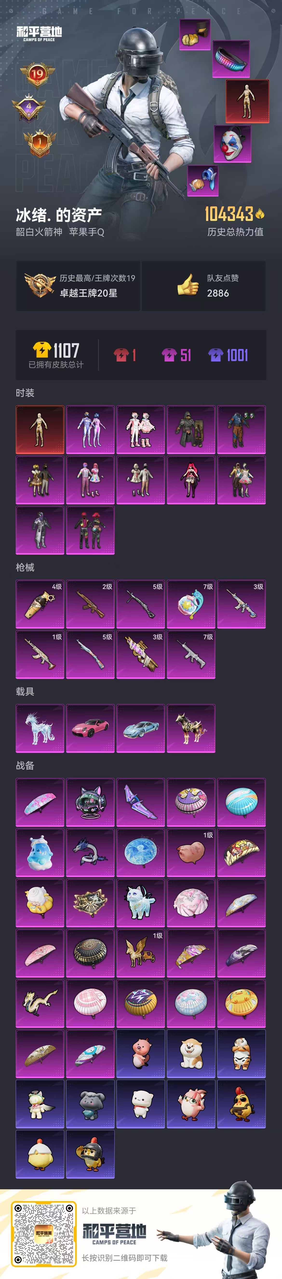 HPSJ3378546和平精英账号详情图2 HPSJ3378546和平精英账号详情图2