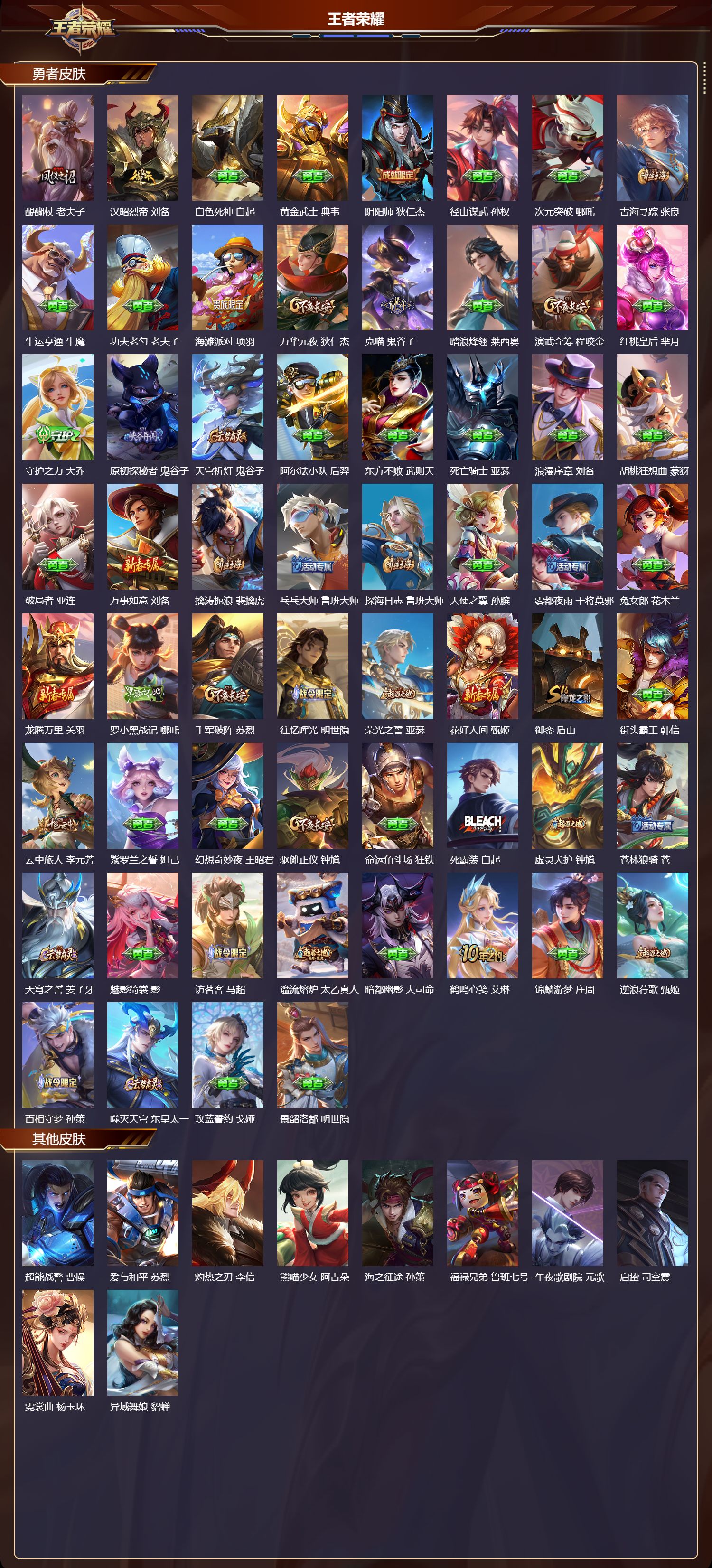 WZMK3357551王者荣耀账号详情图3 WZMK3357551王者荣耀账号详情图3