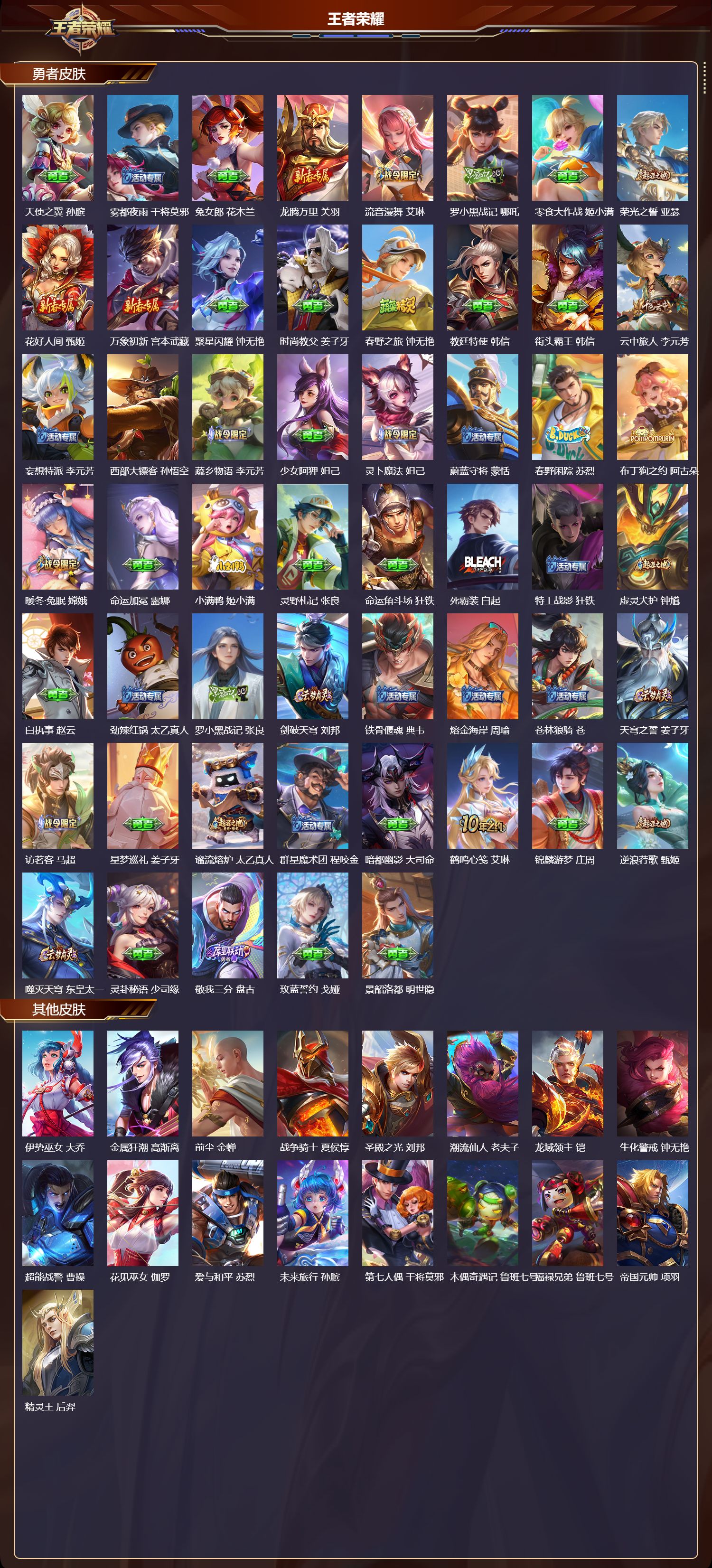 WZMK3357554王者荣耀账号详情图4 WZMK3357554王者荣耀账号详情图4