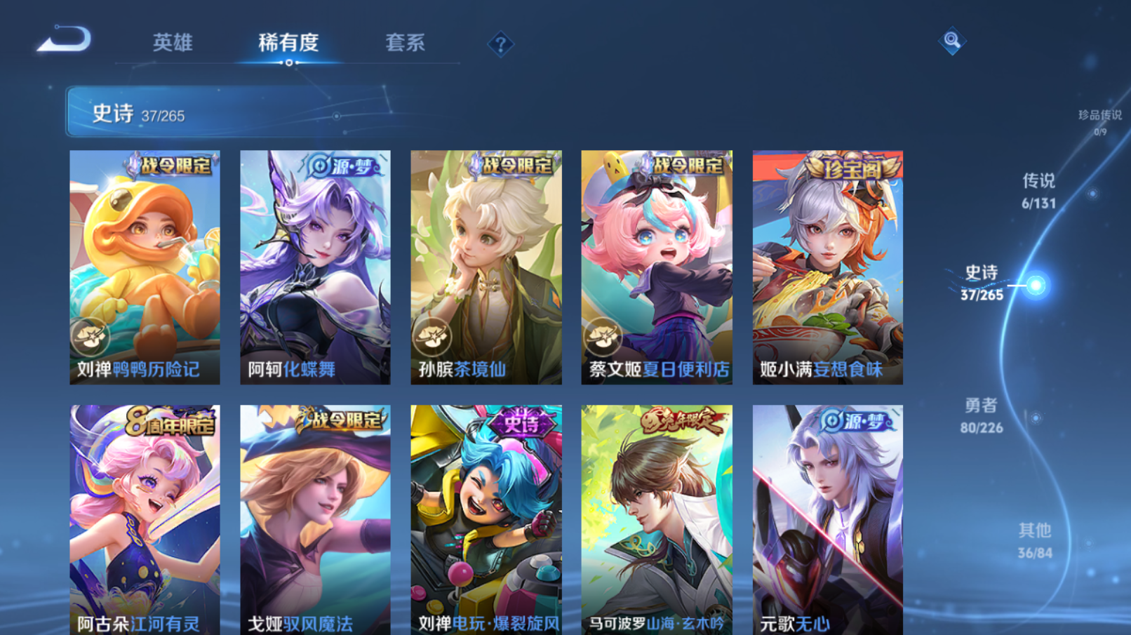 WZZM3362729王者荣耀账号详情图4