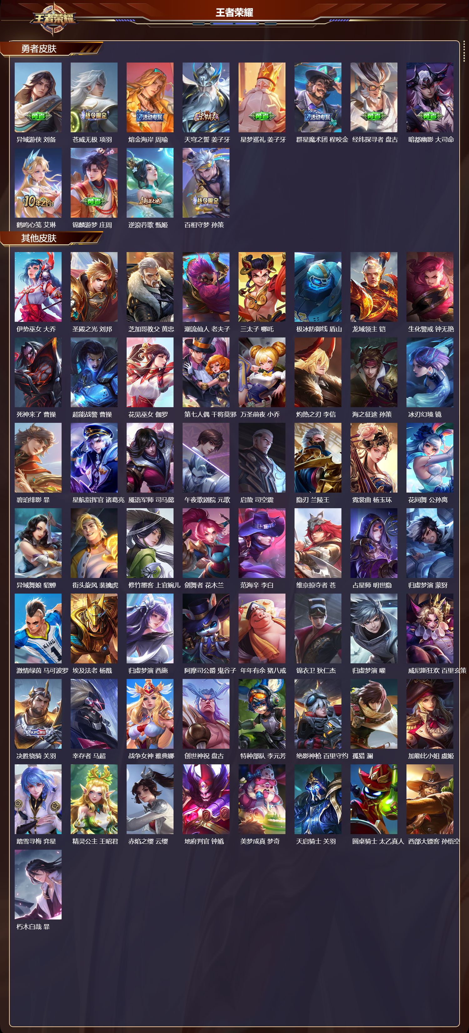 WZMK3394864王者荣耀账号详情图5