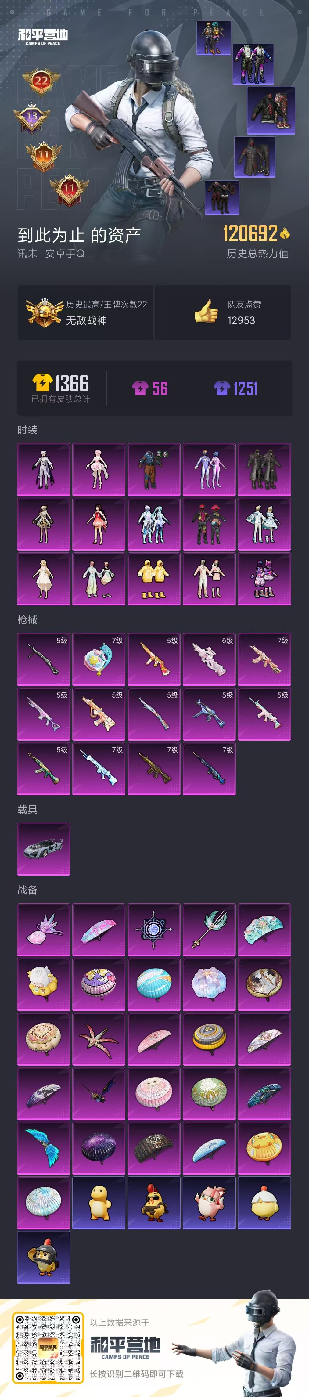 HPSJ3404261和平精英账号详情图4 HPSJ3404261和平精英账号详情图4