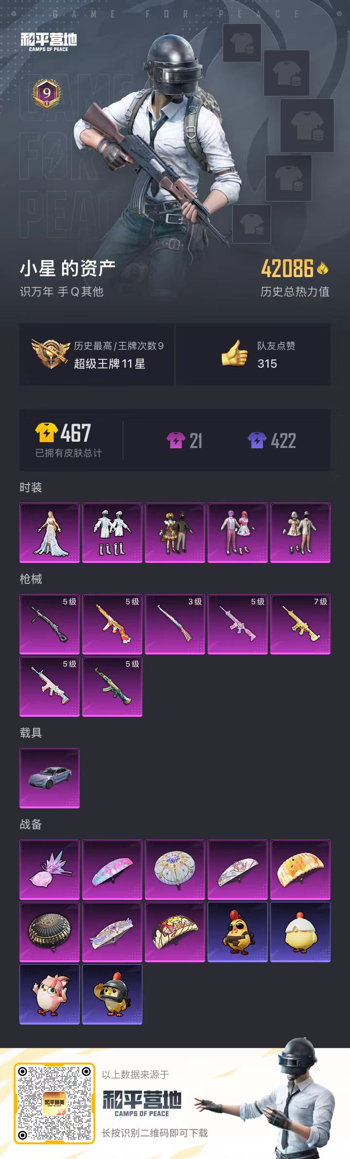 HPSJ3404209和平精英账号详情图4 HPSJ3404209和平精英账号详情图4