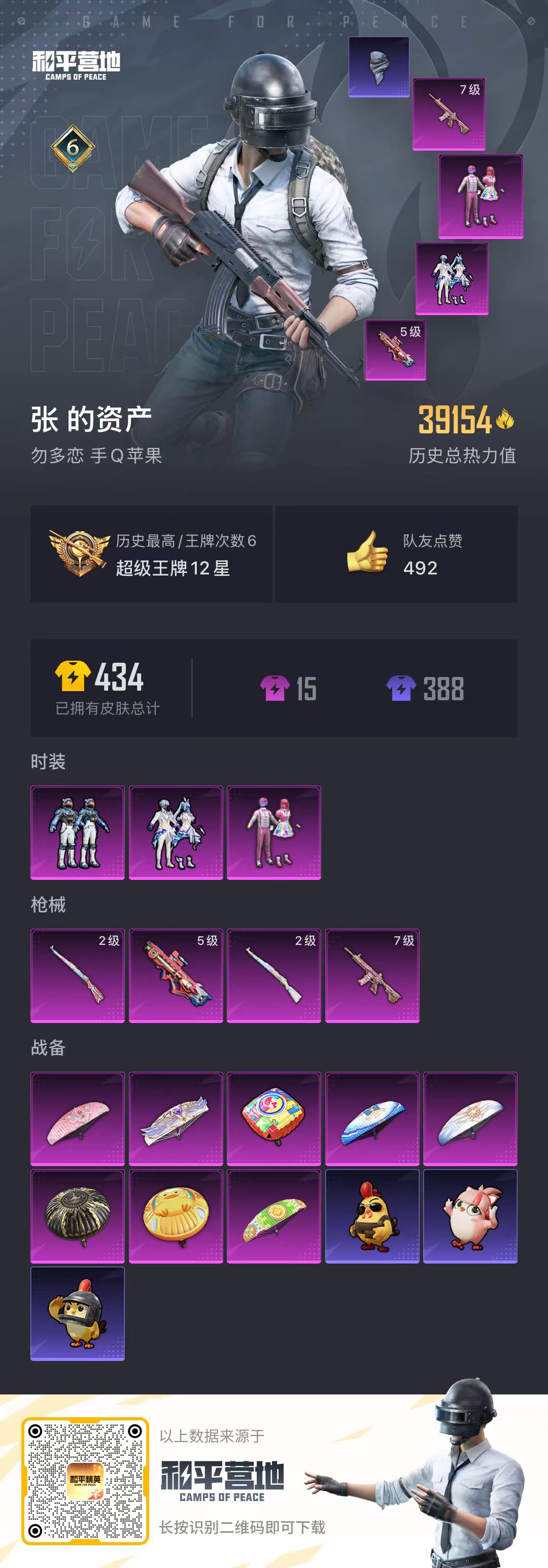 HPSJ3408195和平精英账号详情图3 HPSJ3408195和平精英账号详情图3