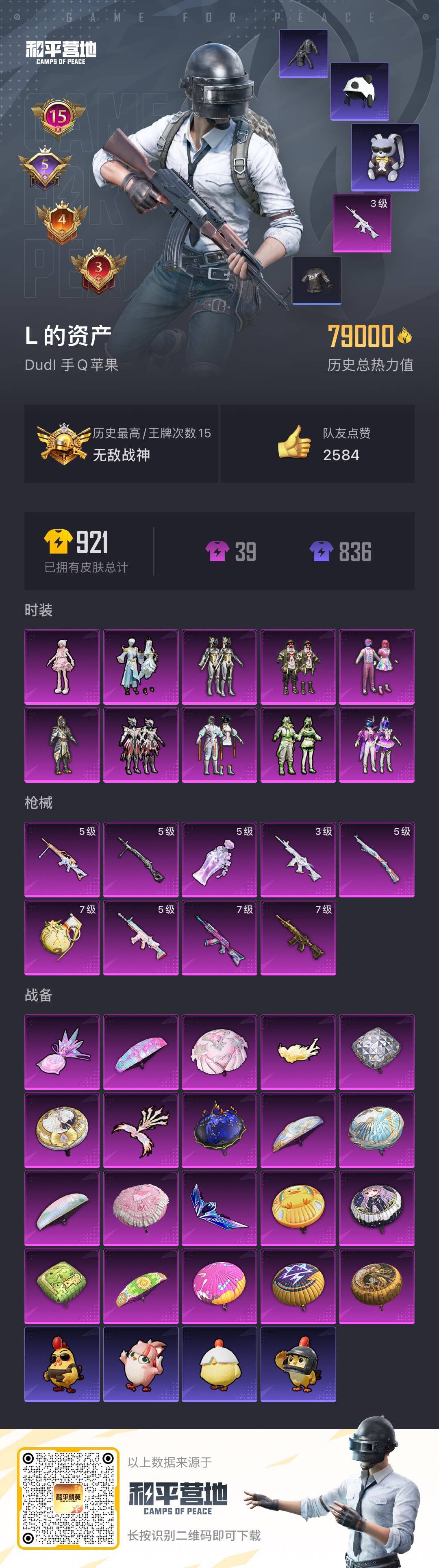 HPSJ3408187和平精英账号详情图2 HPSJ3408187和平精英账号详情图2