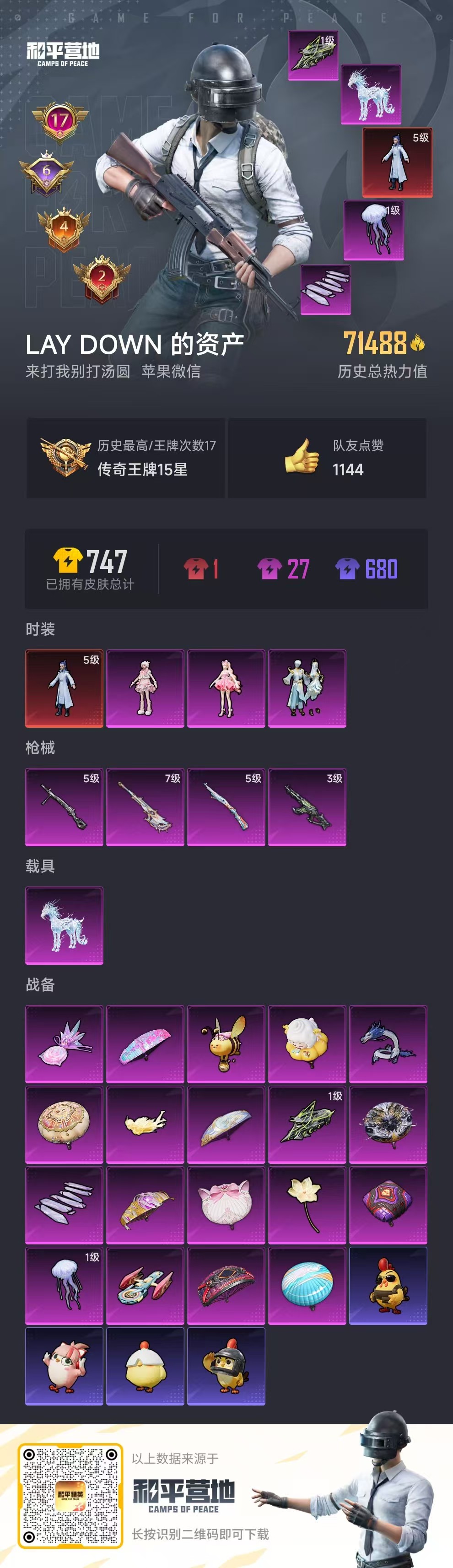 HPSJ3404252和平精英账号详情图4 HPSJ3404252和平精英账号详情图4