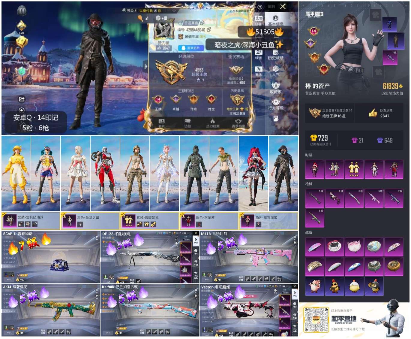 HPSJ3404153和平精英账号详情图5 HPSJ3404153和平精英账号详情图5