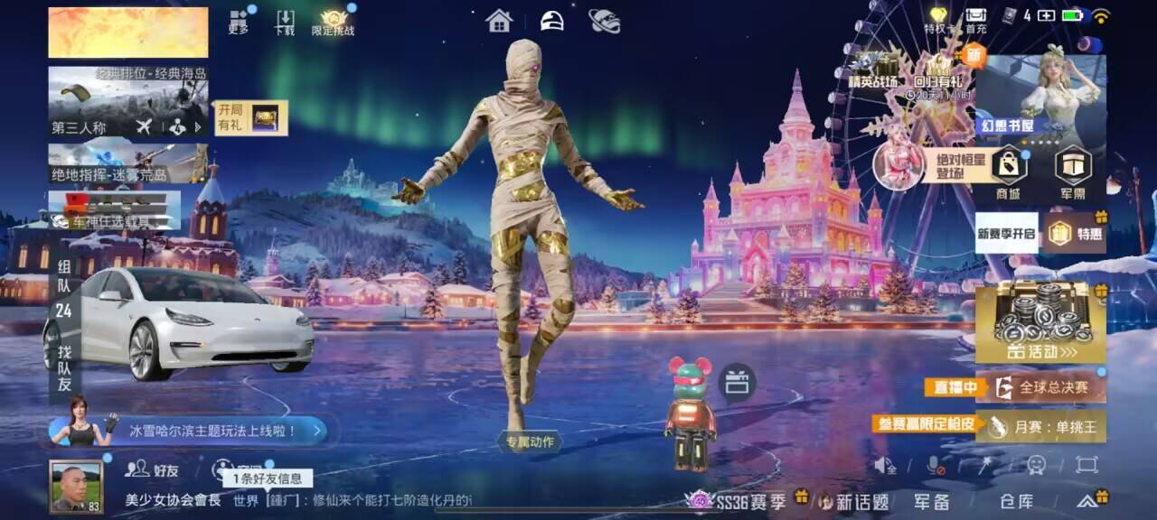 HPSJ3404256和平精英账号详情图3 HPSJ3404256和平精英账号详情图3