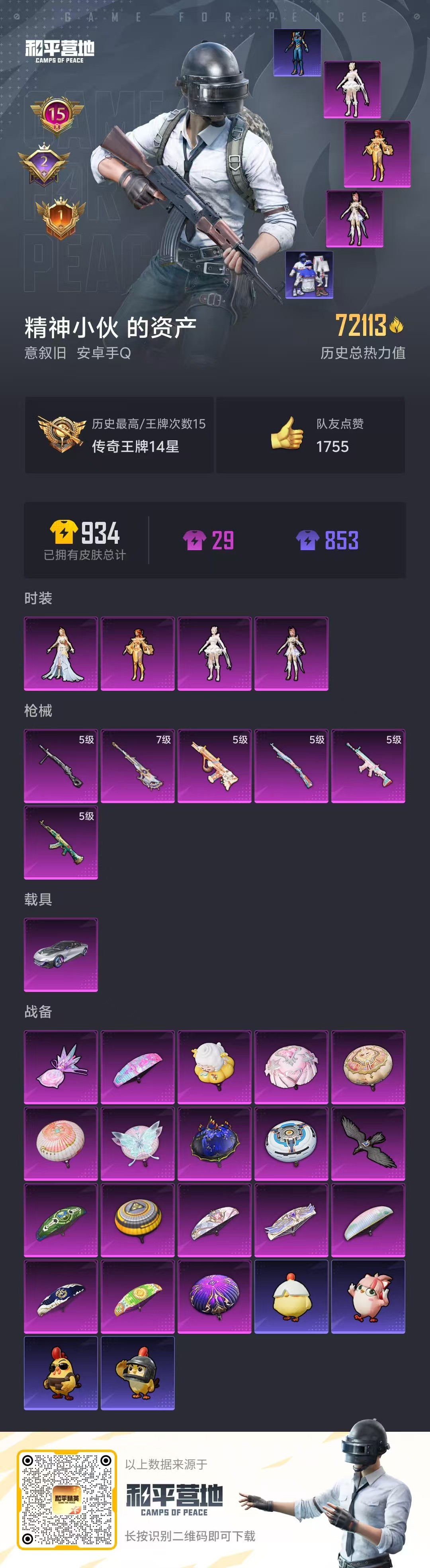 HPSJ3404160和平精英账号详情图5 HPSJ3404160和平精英账号详情图5