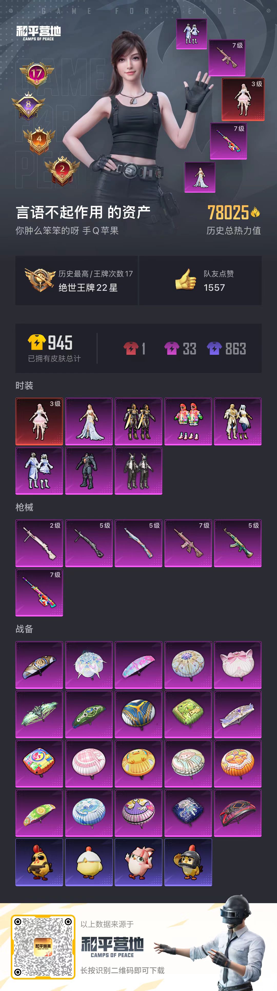 HPSJ3417658和平精英账号详情图3 HPSJ3417658和平精英账号详情图3