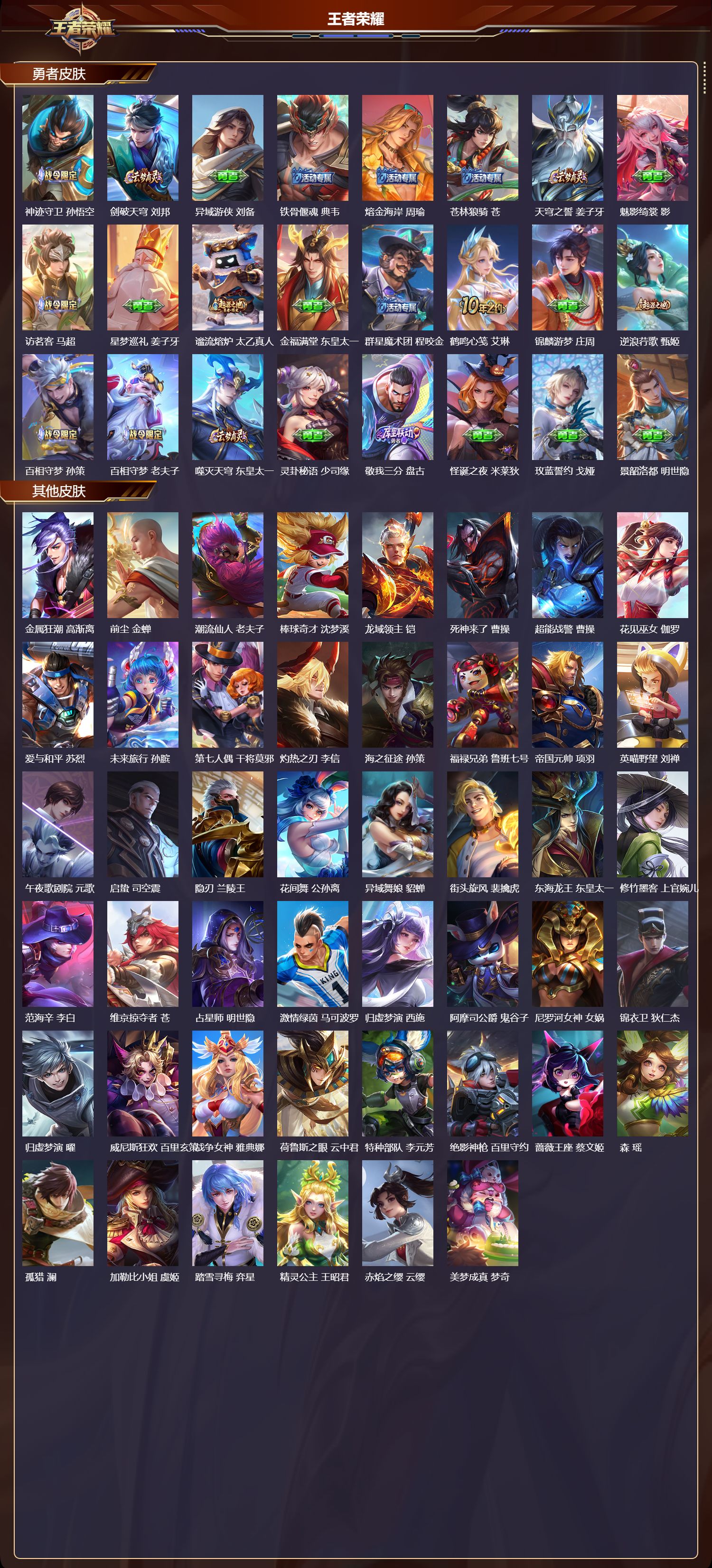 WZMK3418155王者荣耀账号详情图6 WZMK3418155王者荣耀账号详情图6