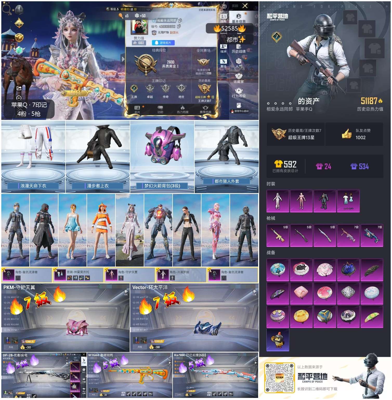 HPSJ3427091和平精英账号详情图4 HPSJ3427091和平精英账号详情图4