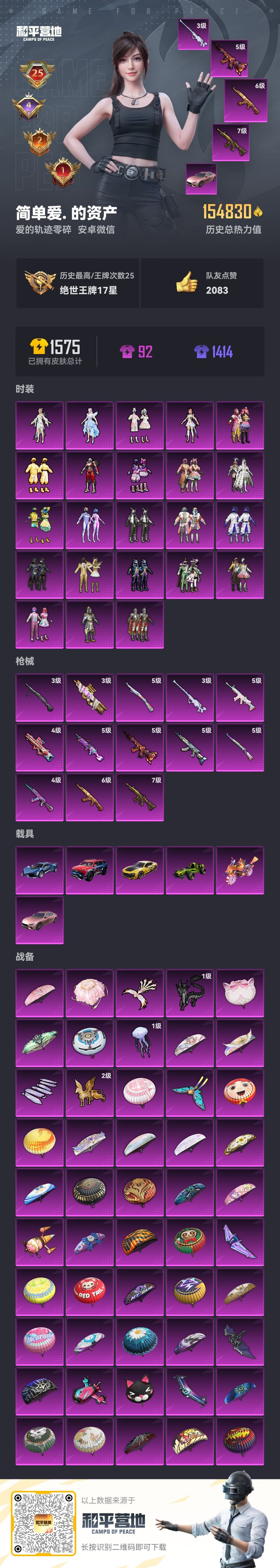 HPSJ3417666和平精英账号详情图4 HPSJ3417666和平精英账号详情图4