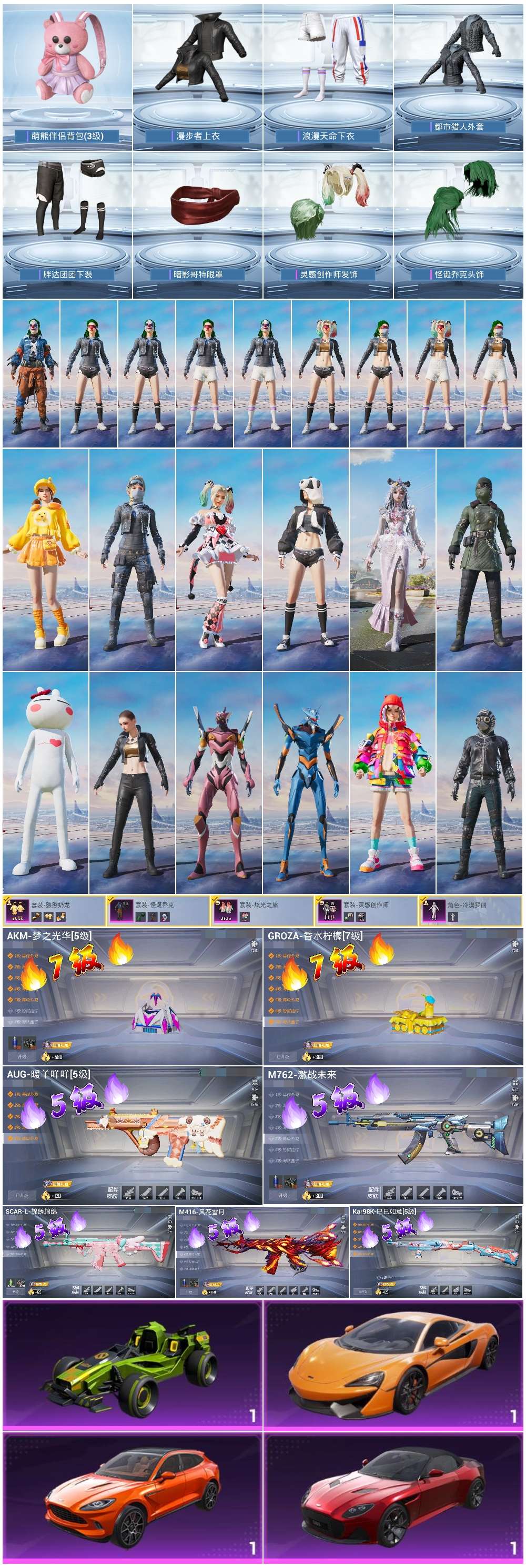 HPSJ3426953和平精英账号详情图4 HPSJ3426953和平精英账号详情图4