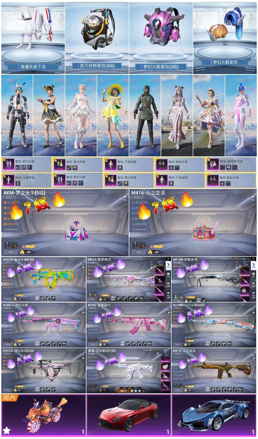 HPSJ3426956和平精英账号详情图4