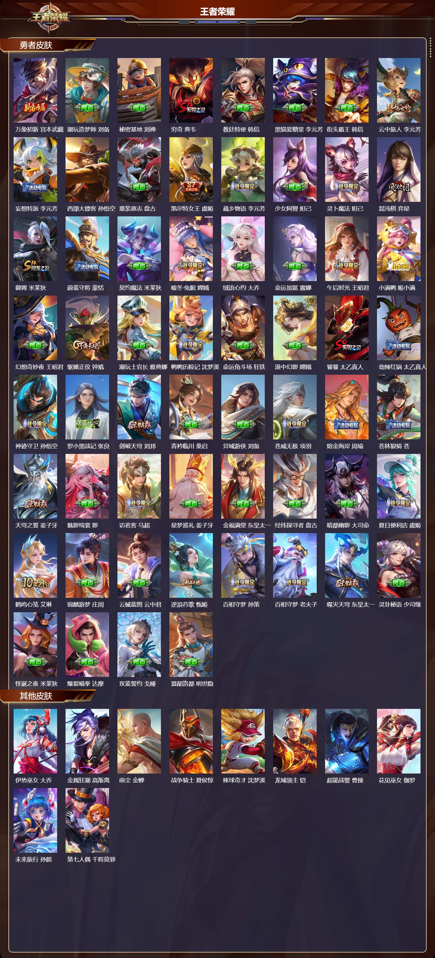 WZMK3418154王者荣耀账号详情图5 WZMK3418154王者荣耀账号详情图5