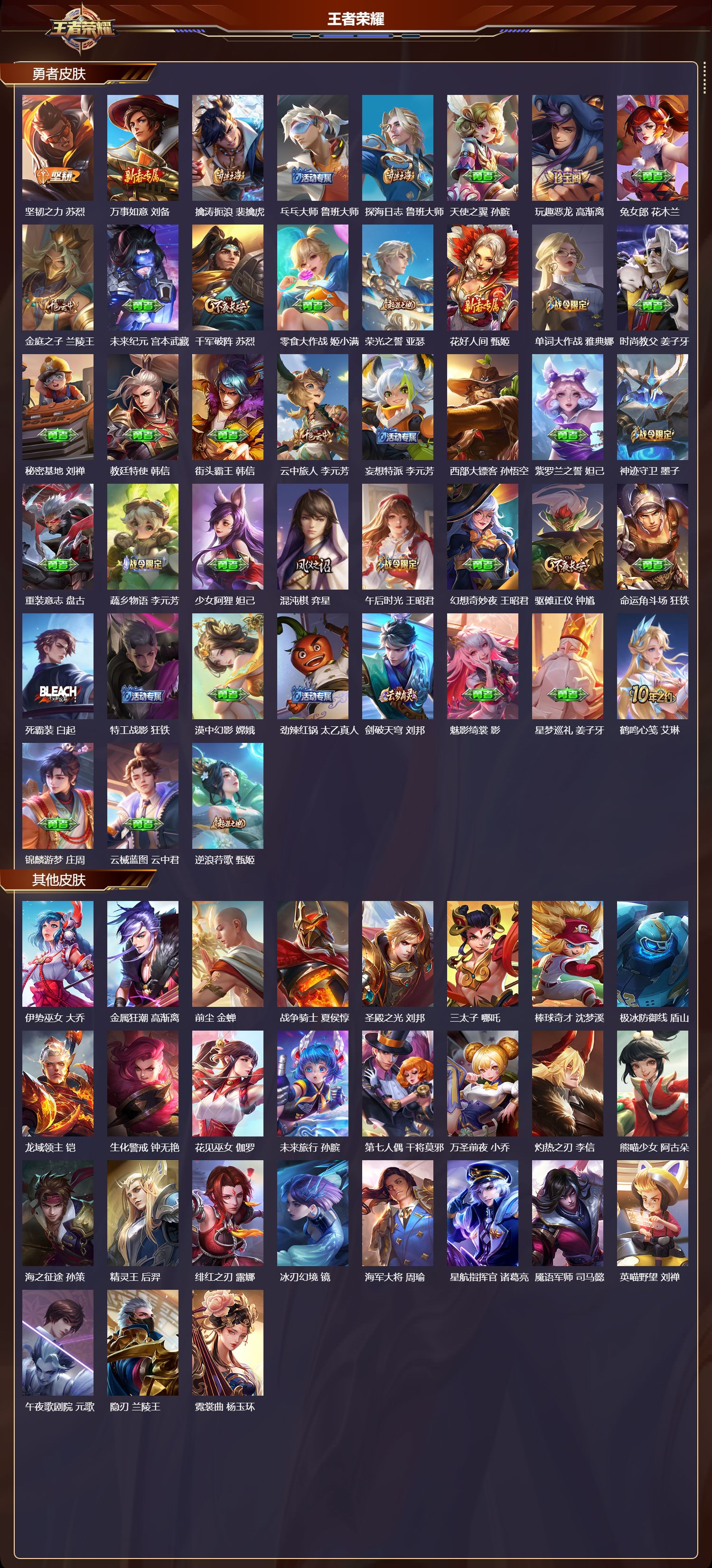 WZMK3418159王者荣耀账号详情图4 WZMK3418159王者荣耀账号详情图4