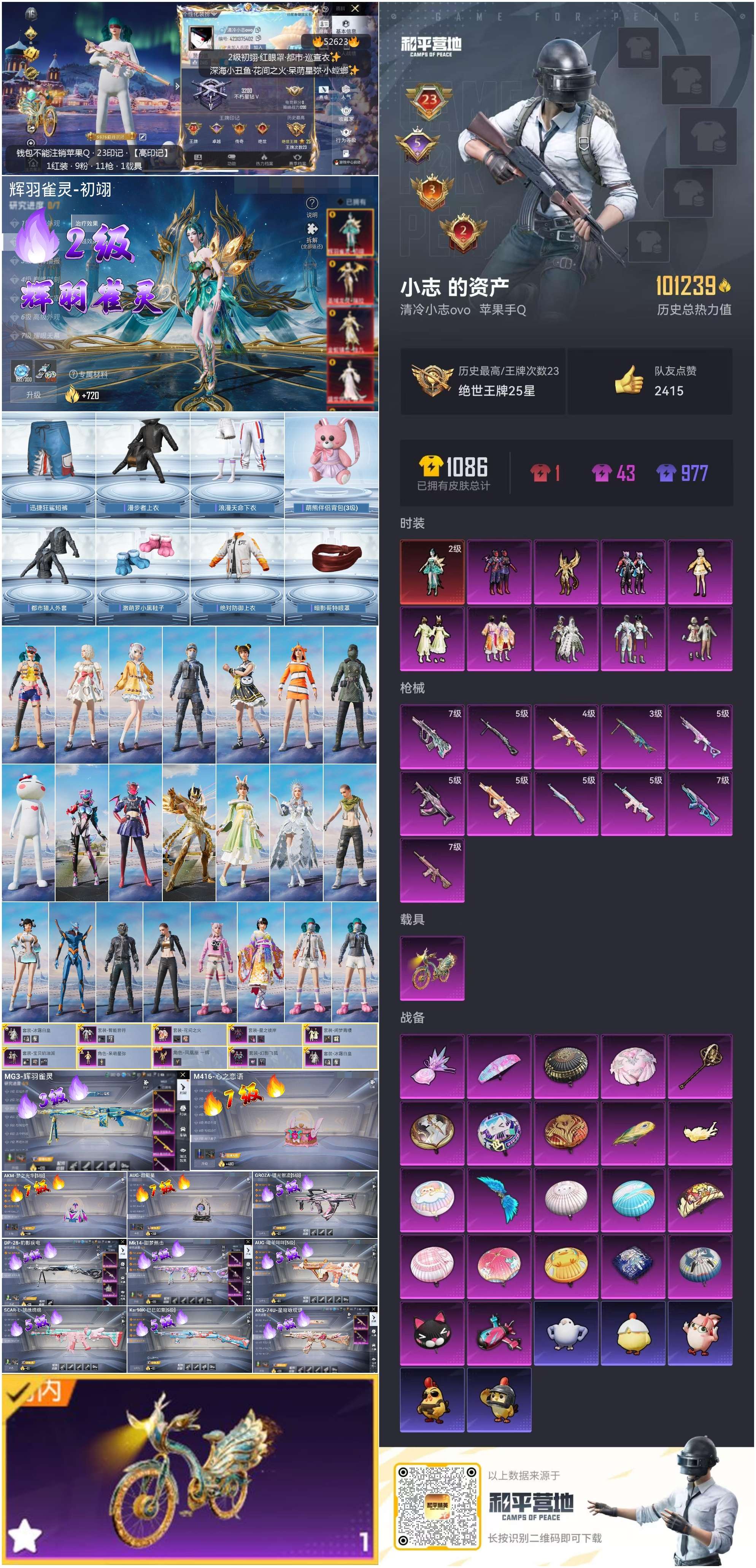 HPSJ3427024和平精英账号详情图3 HPSJ3427024和平精英账号详情图3