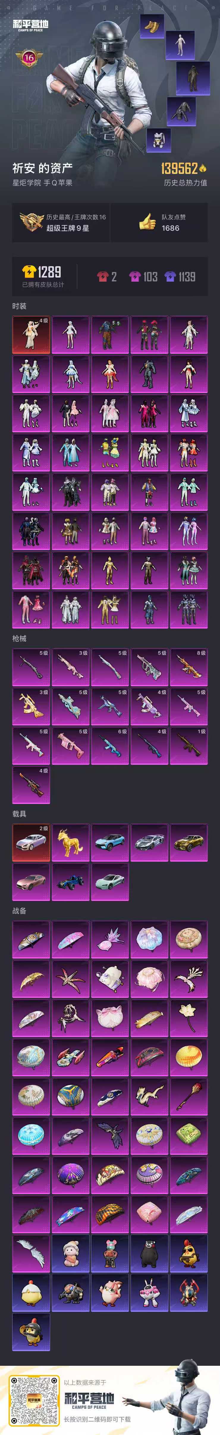 HPSJ3427098和平精英账号详情图2 HPSJ3427098和平精英账号详情图2