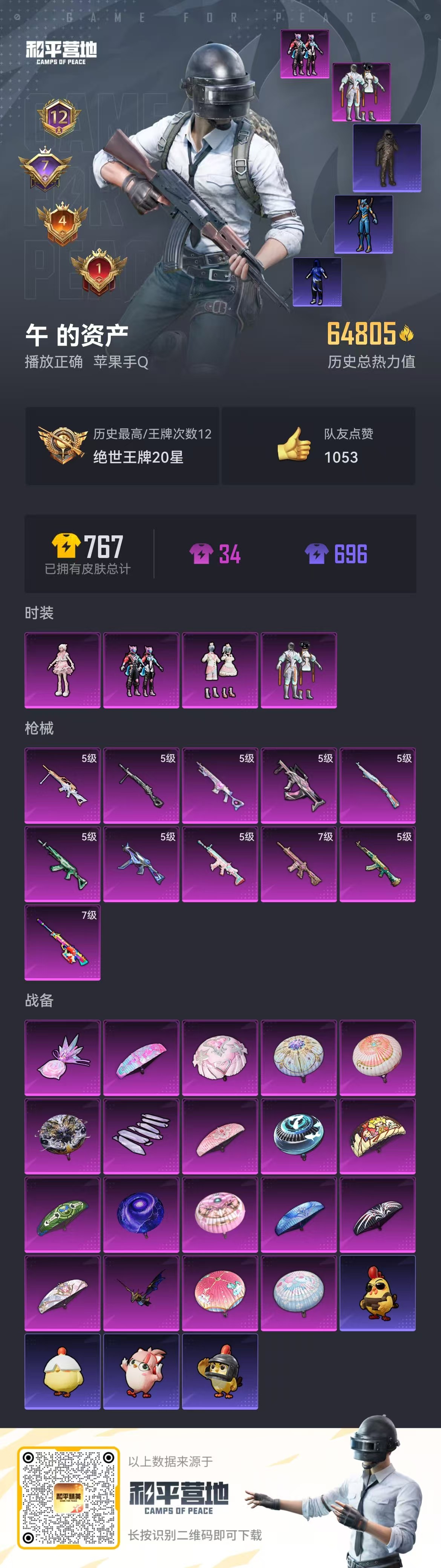 HPSJ3426950和平精英账号详情图5 HPSJ3426950和平精英账号详情图5