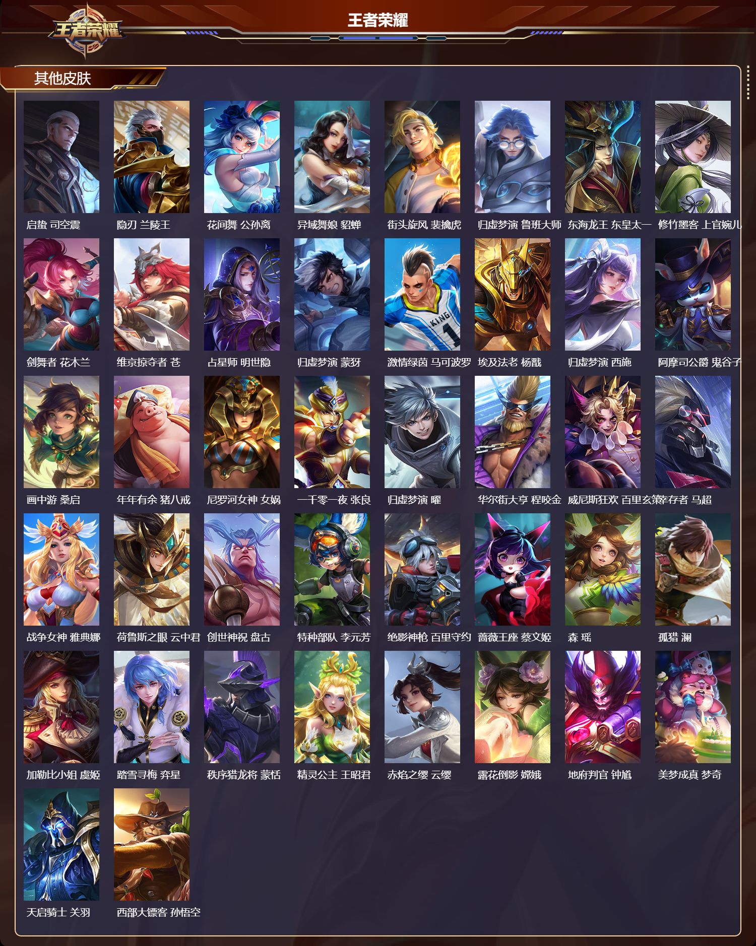 WZMK3418146王者荣耀账号详情图6