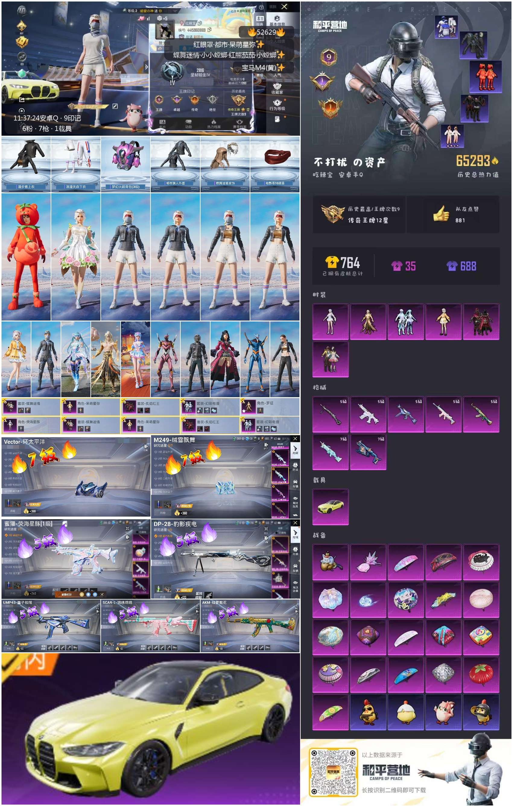 HPSJ3426969和平精英账号详情图3 HPSJ3426969和平精英账号详情图3