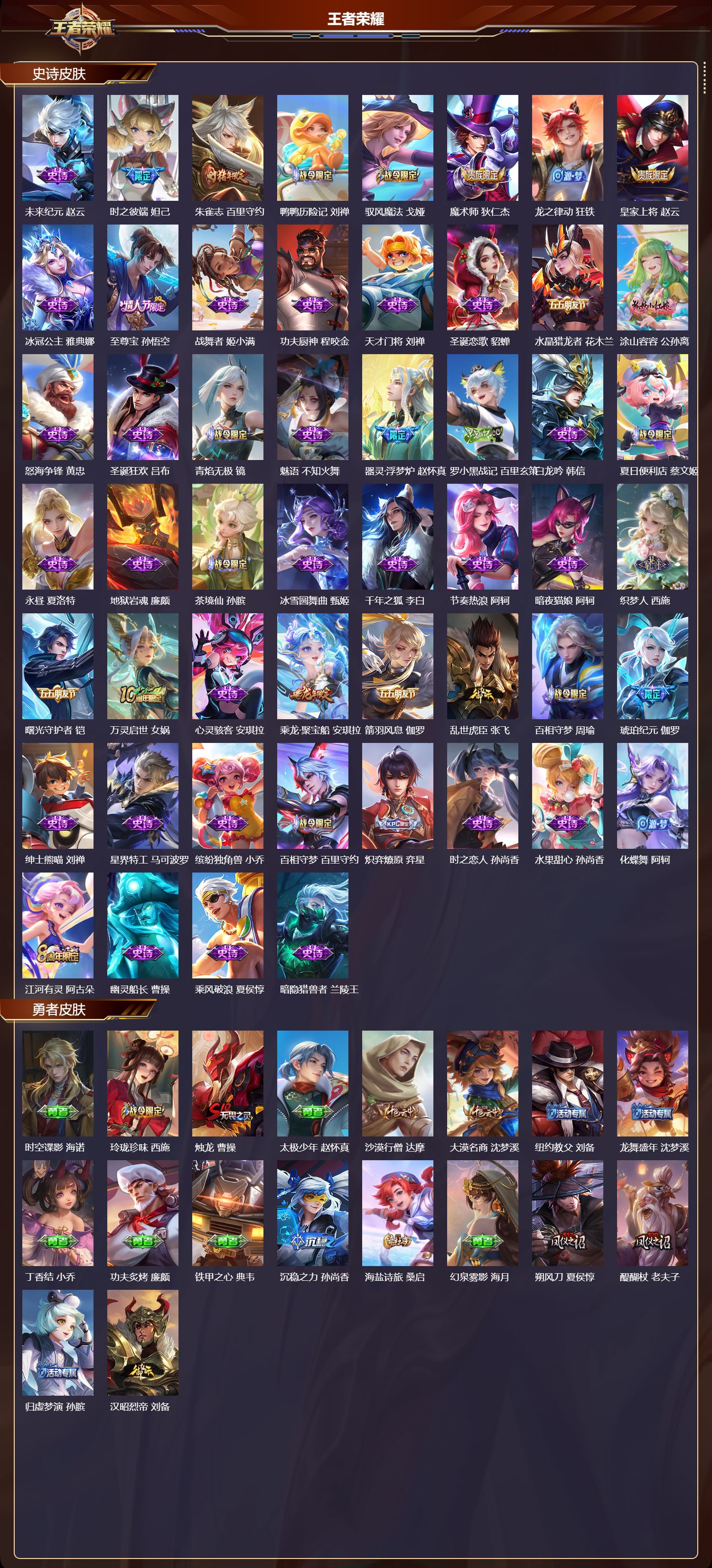 WZMK3418154王者荣耀账号详情图3 WZMK3418154王者荣耀账号详情图3