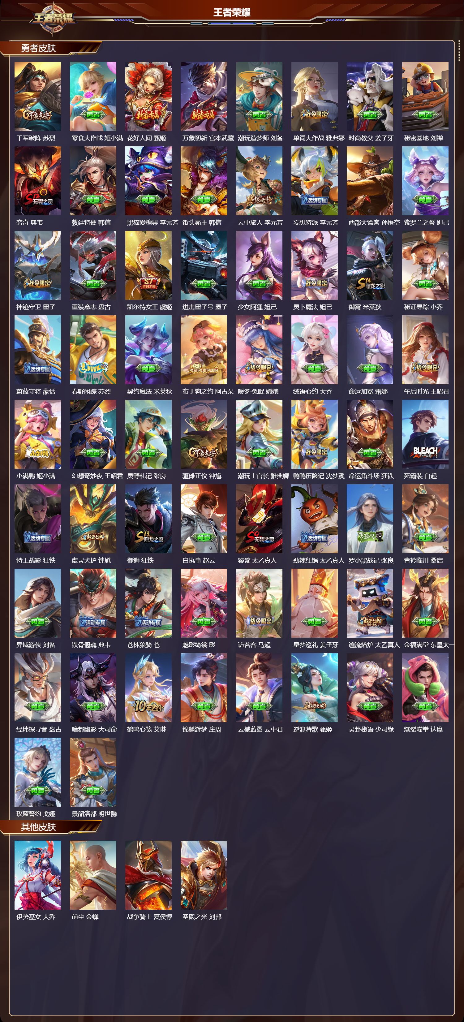 WZMK3426609王者荣耀账号详情图7 WZMK3426609王者荣耀账号详情图7