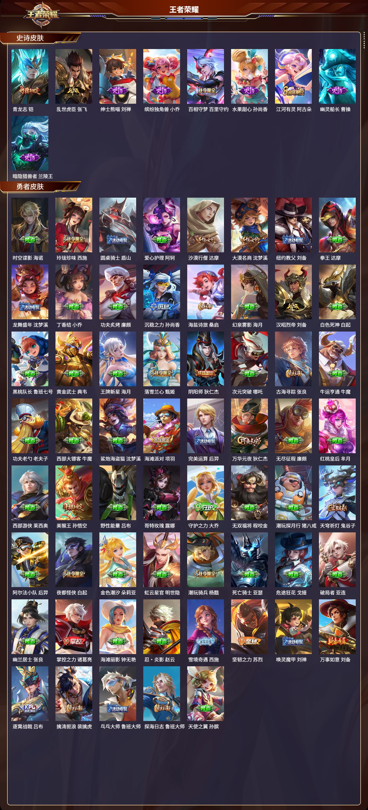 WZQM3421448王者荣耀账号详情图3 WZQM3421448王者荣耀账号详情图3