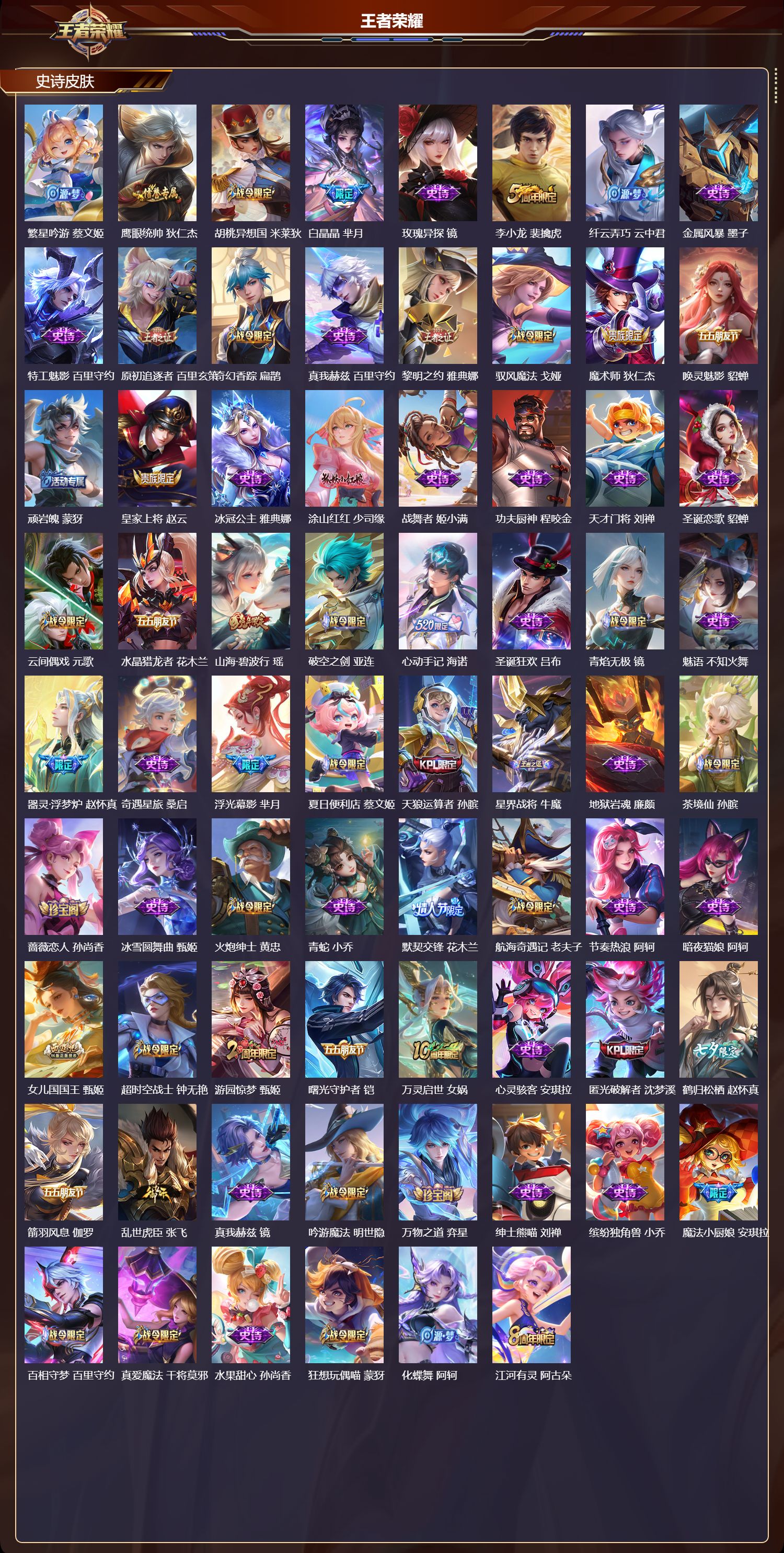 WZMK3426646王者荣耀账号详情图3 WZMK3426646王者荣耀账号详情图3