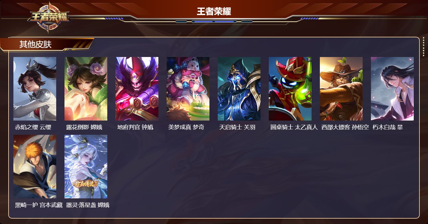 WZMK3426609王者荣耀账号详情图9 WZMK3426609王者荣耀账号详情图9