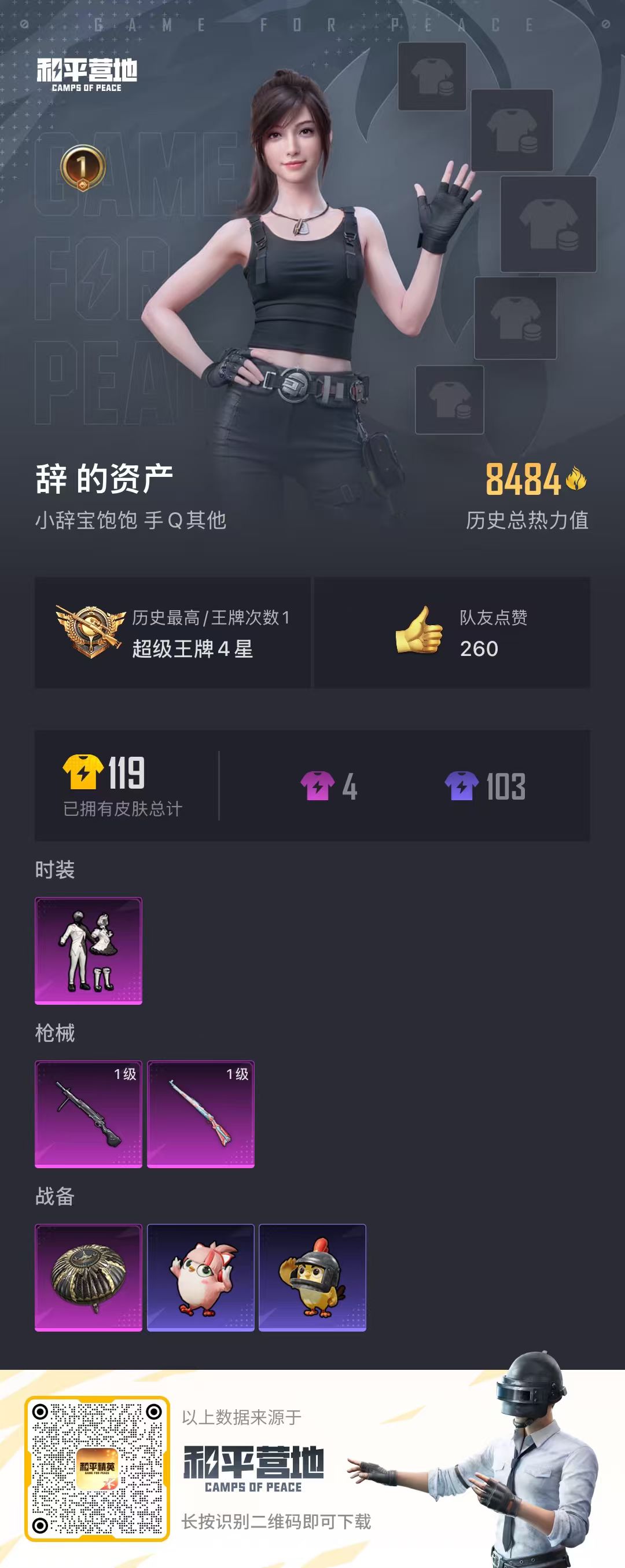 HPSJ3420735和平精英账号详情图2 HPSJ3420735和平精英账号详情图2