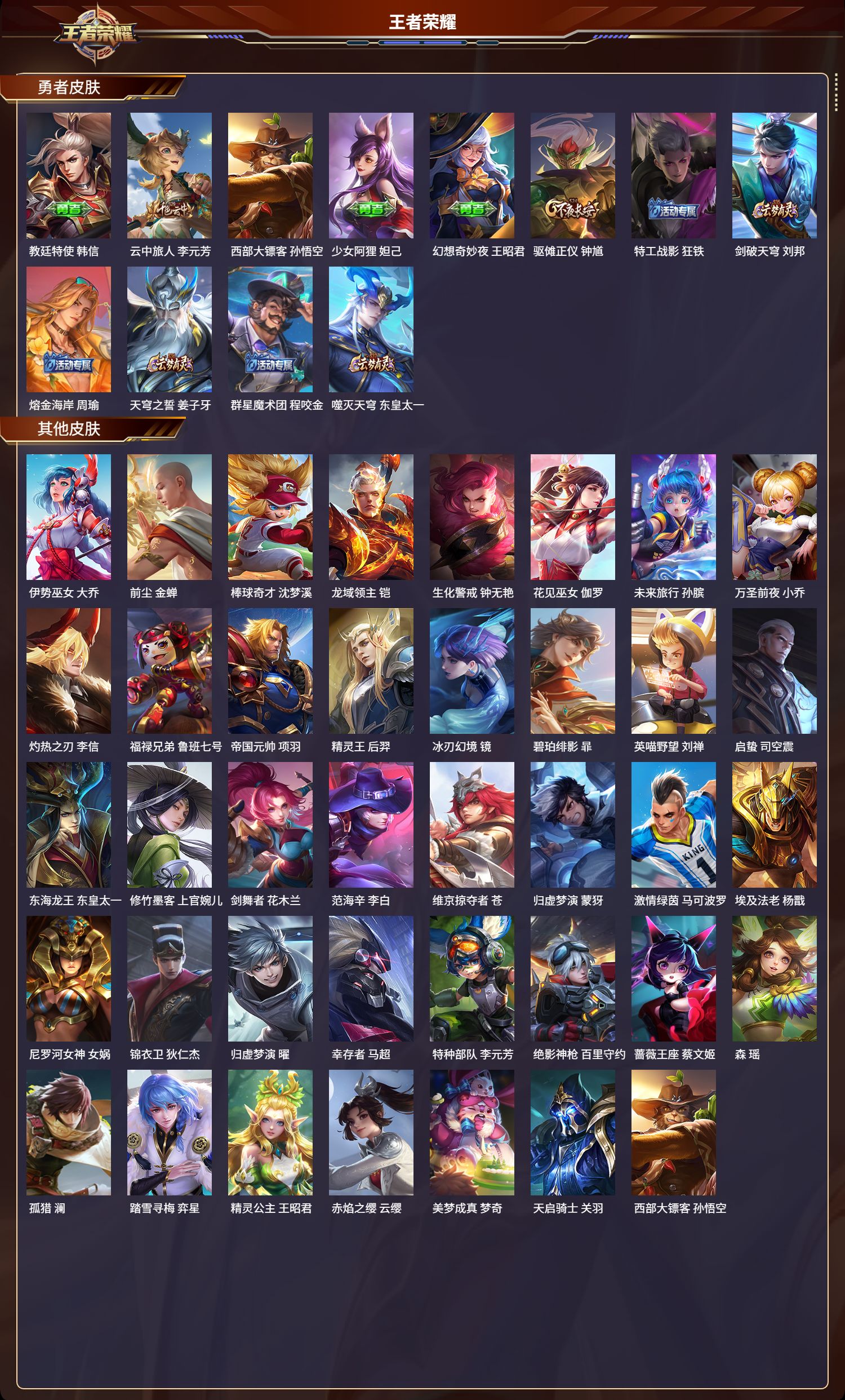 WZCMW3428365王者荣耀账号详情图3